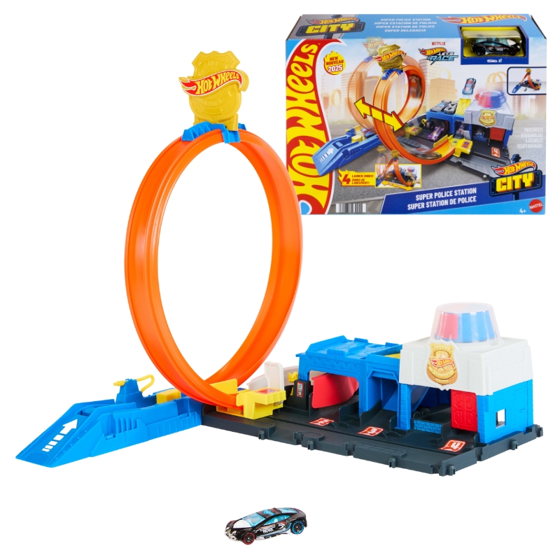 Hot Wheels City Набір Поліцейський Пост Коло