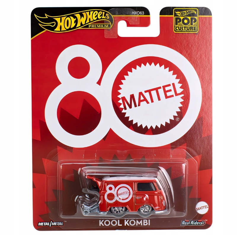 Hot Wheels Premium Авто Kool Kombi 80-річчя Компанії Mattel JBL68