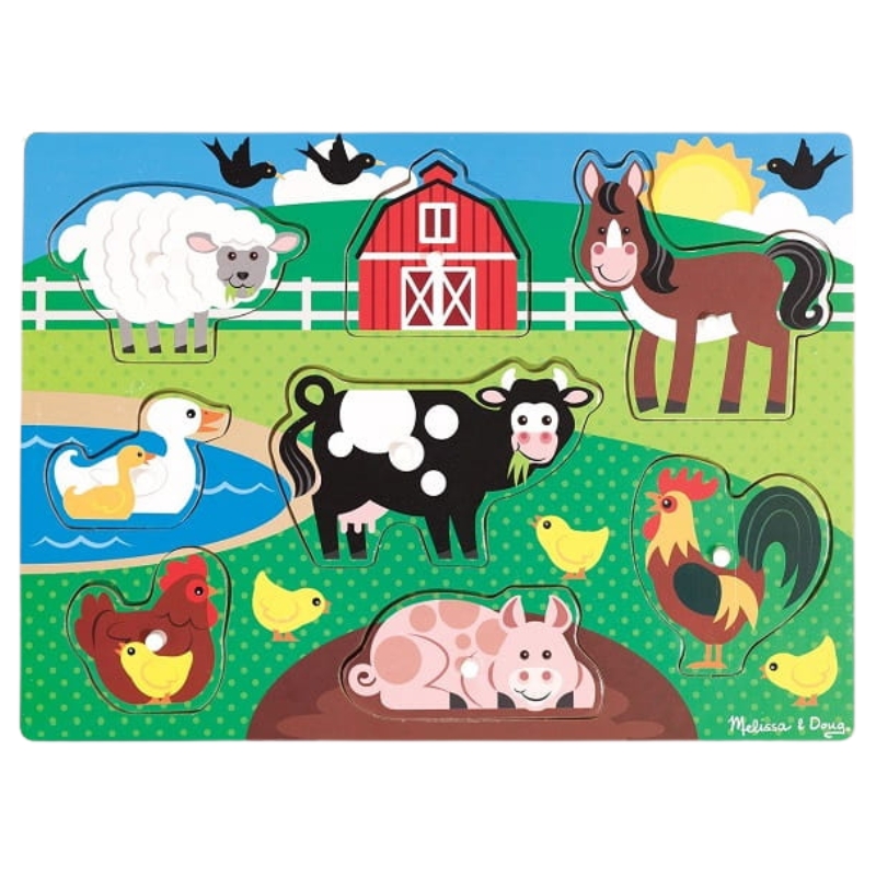 Melissa & Doug Дерев'яний Чанкі Пазл