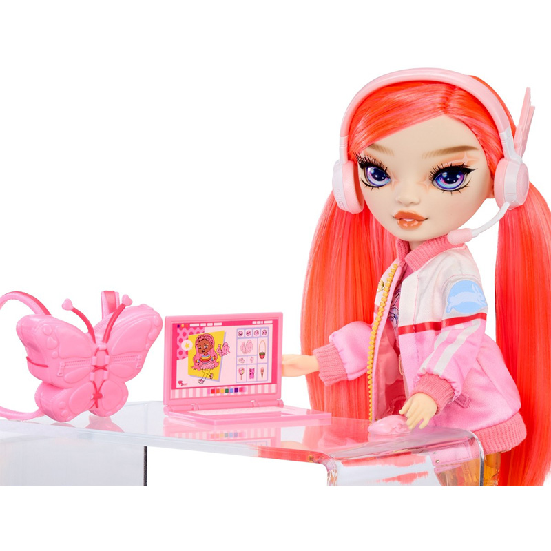 ЛЯЛЬКА RAINBOW HIGH SPARKLE & SHINE CORAL З МАГІЧНИМИ БУЛЬБАШКАМИ В НОГАХ
