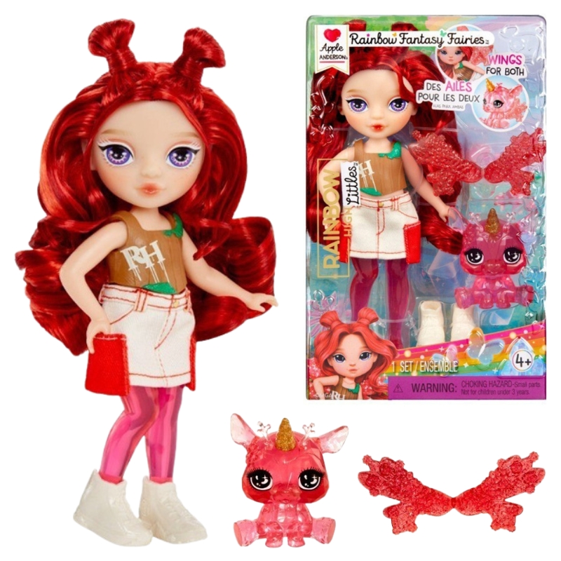 Rainbow High Fantasy Fairies Littles Doll Apple Anderson