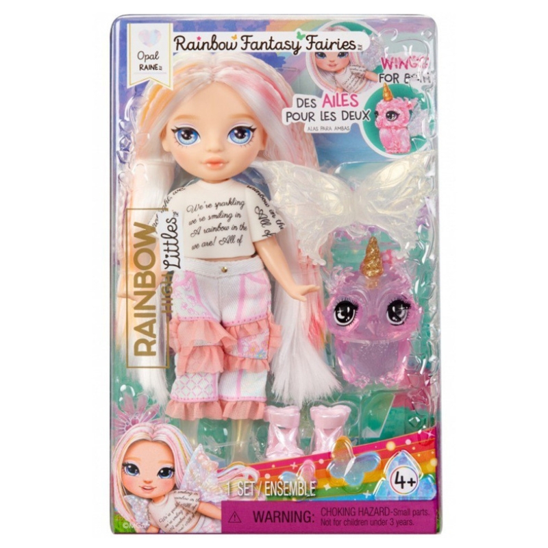 Rainbow High Fantasy Fairies Littles Doll Opal