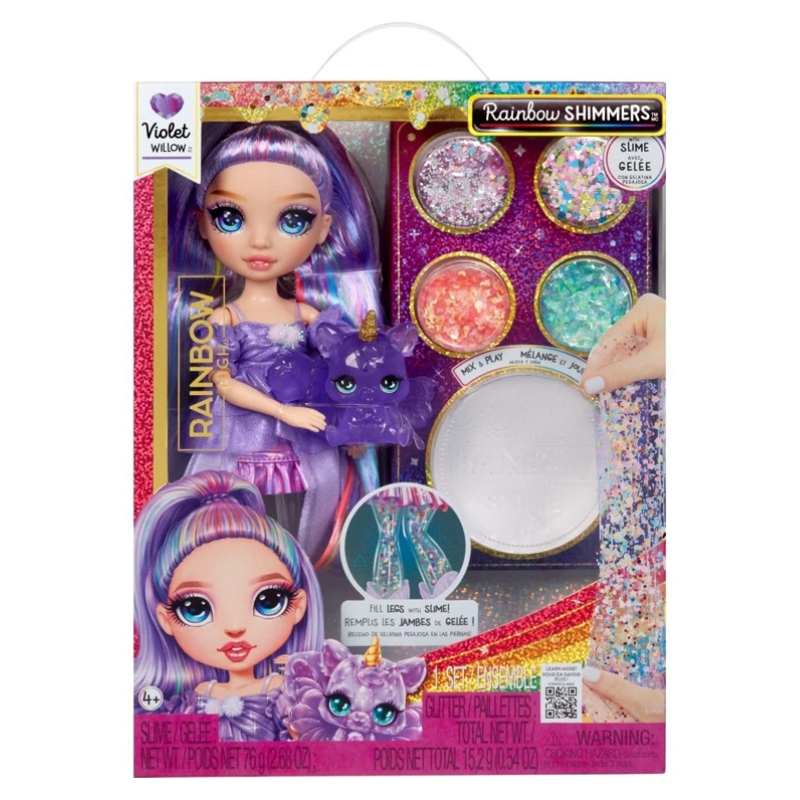 Rainbow High Shimmers & Slime Лялька Violet