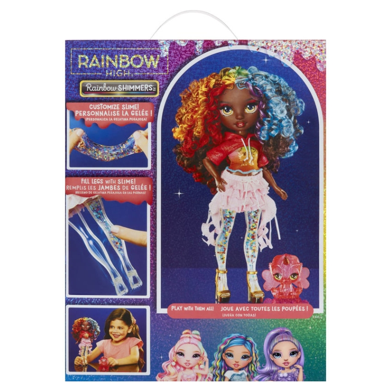 Rainbow High Shimmers & Slime Лялька Iris