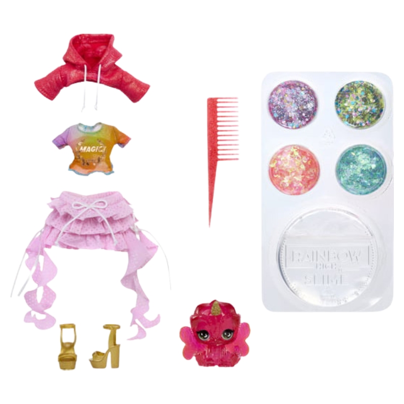 Rainbow High Shimmers & Slime Лялька Iris