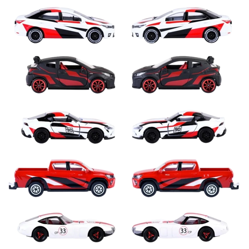 Majorette Набір 5 транспортних засобів Japan Racer