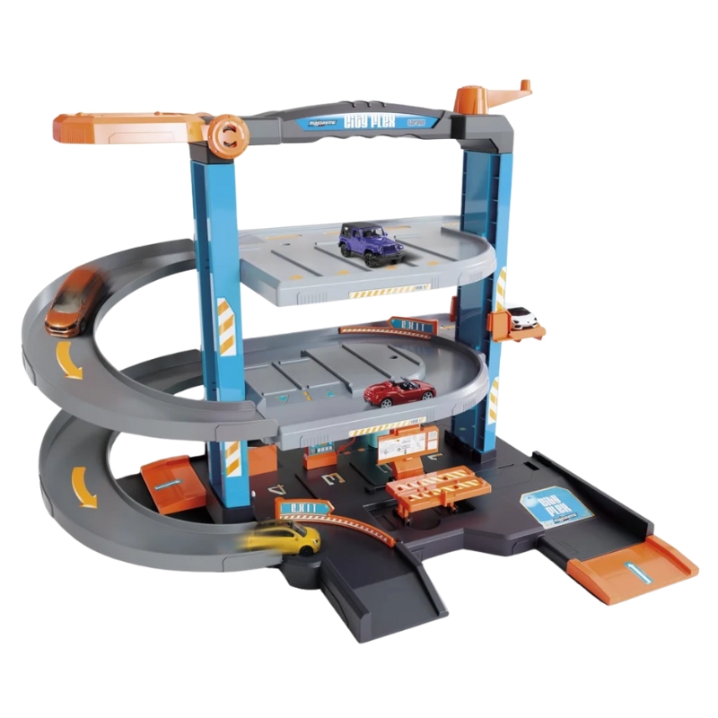 Majorette Гараж City Flex З 5 Транспортними Засобами