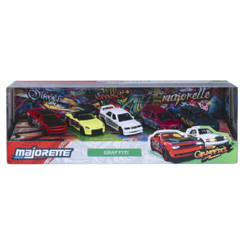 Majorette 5-пак Металевих Автомобілів
