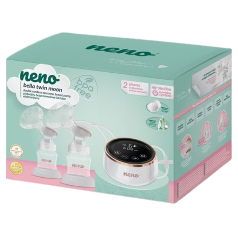 Neno Bella Twin Moon Podwójny Bezprzewodowy Elektroniczny Laktator