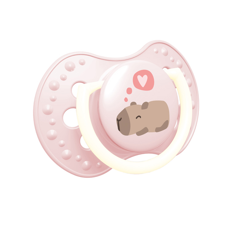 Lovi Силіконовий динамічний пустушок 2шт. 0-6м CapiChill Boy