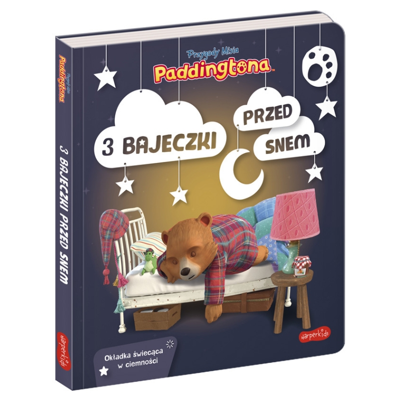 HarperKids Пригоди Ведмедика Паддінгтона 3 Казки Перед Сном Обкладинка, що світиться в темряві