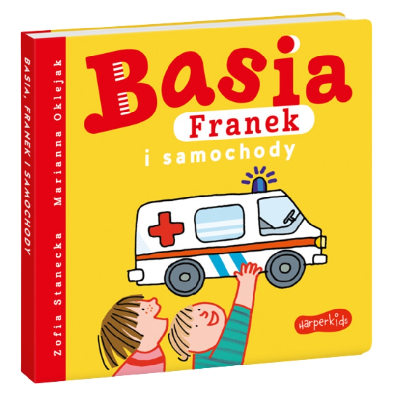 HarperKids Книжечка Для Дітей Басі Франек І Автомобілі