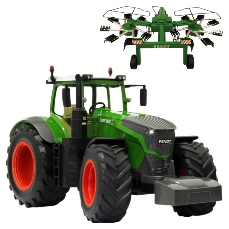 Набір Jamara Трактор Fendt 1050 Vario RC + Карусельні граблі Fendt RC Jamara