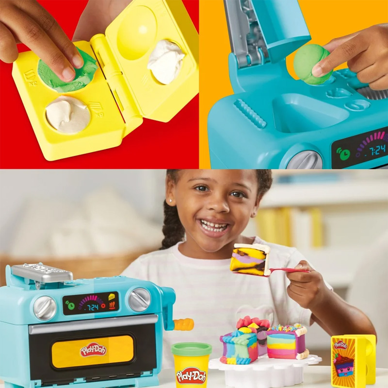 Play-Doh Різнокольоровий Набір Пряник Випікання Тортів