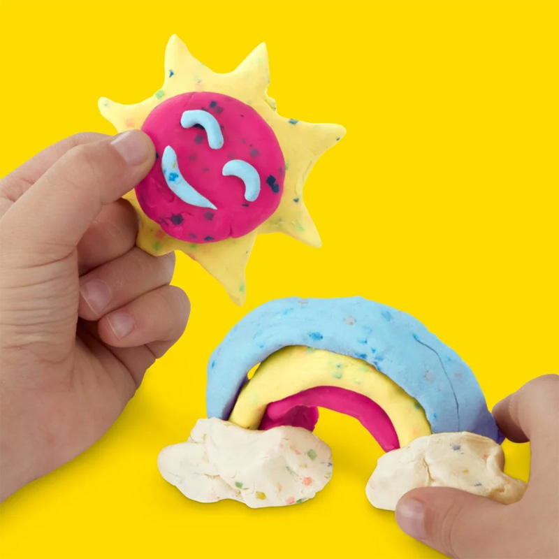 Play-Doh 4Pak Конфетті 4 Туби